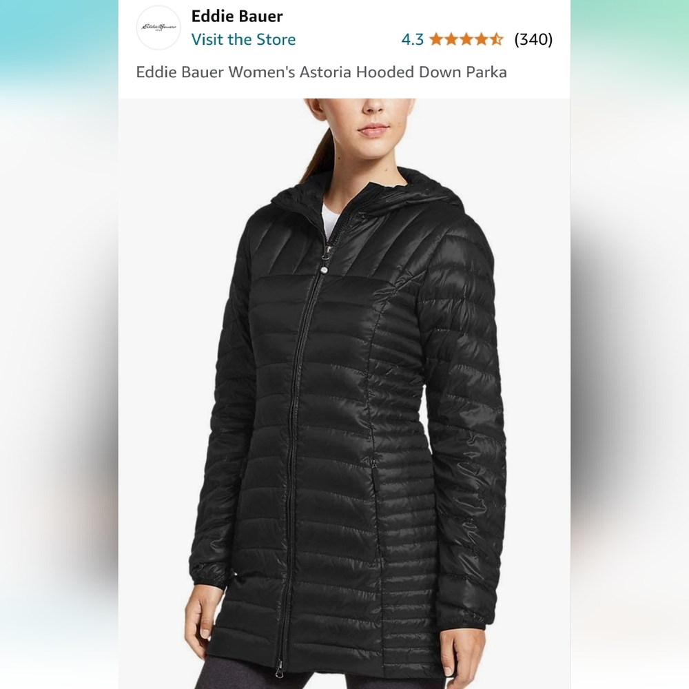 Eddie Bauer jacket.